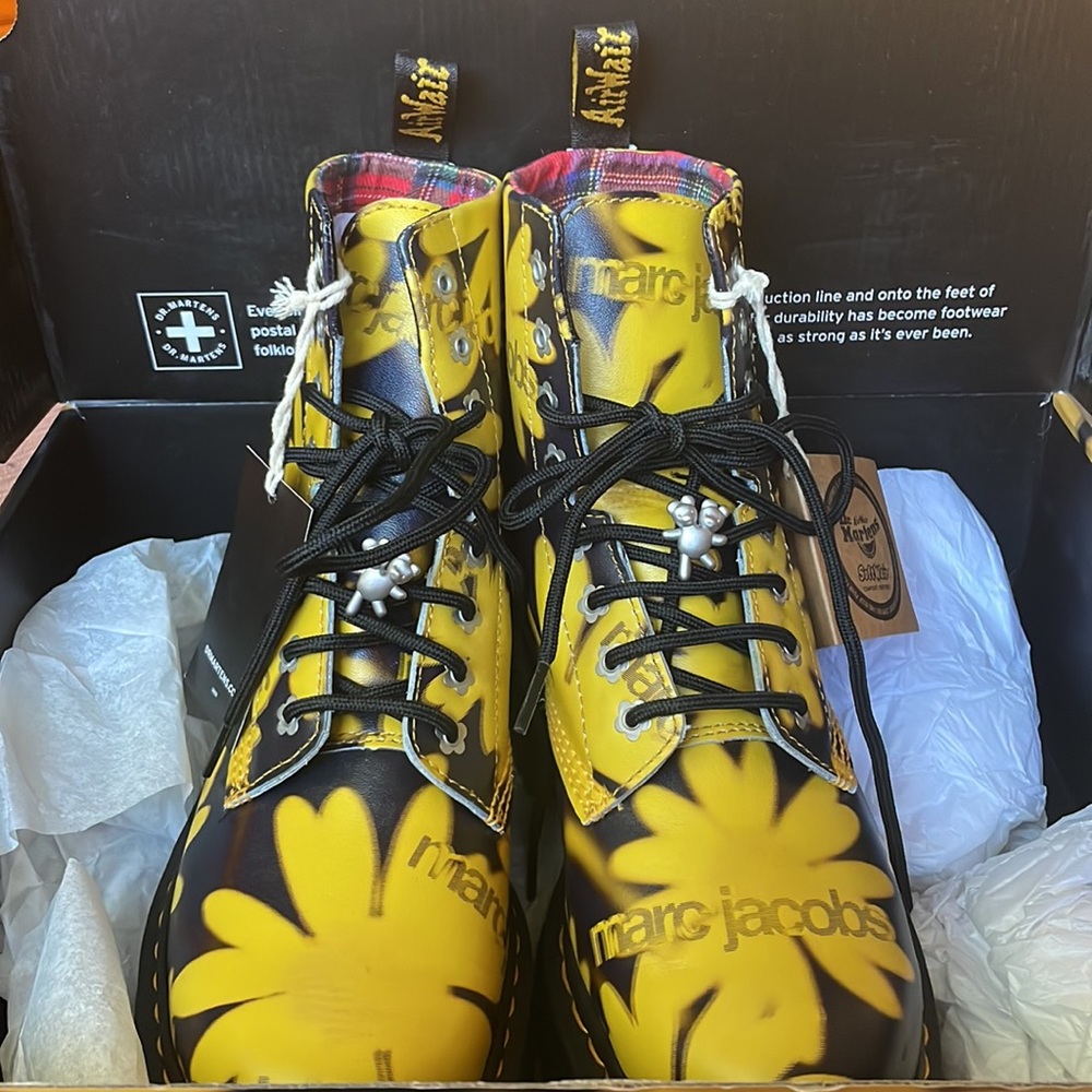 Dr. Martens Audrick Heaven by Marc Jacobs Daisy Platform Boots